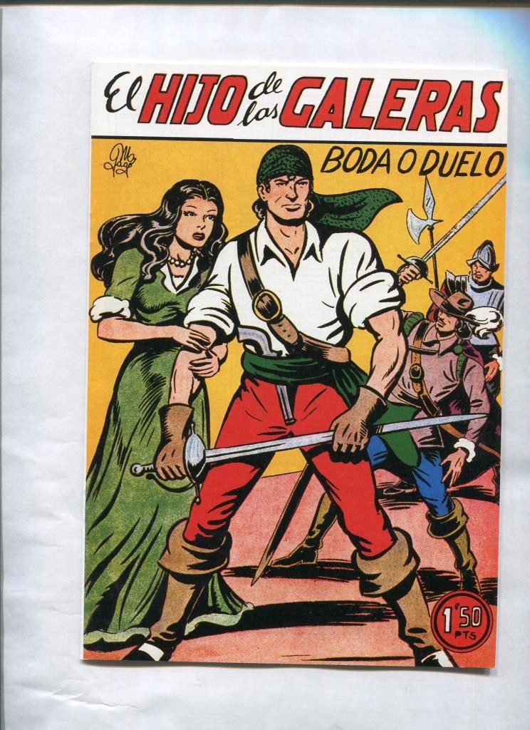 Facsimil:  El hijo de las galeras numero 12: Boda o duelo