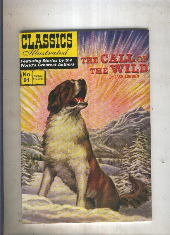 CALSSICS ILLUSTRATED The Call of the wind numero 91