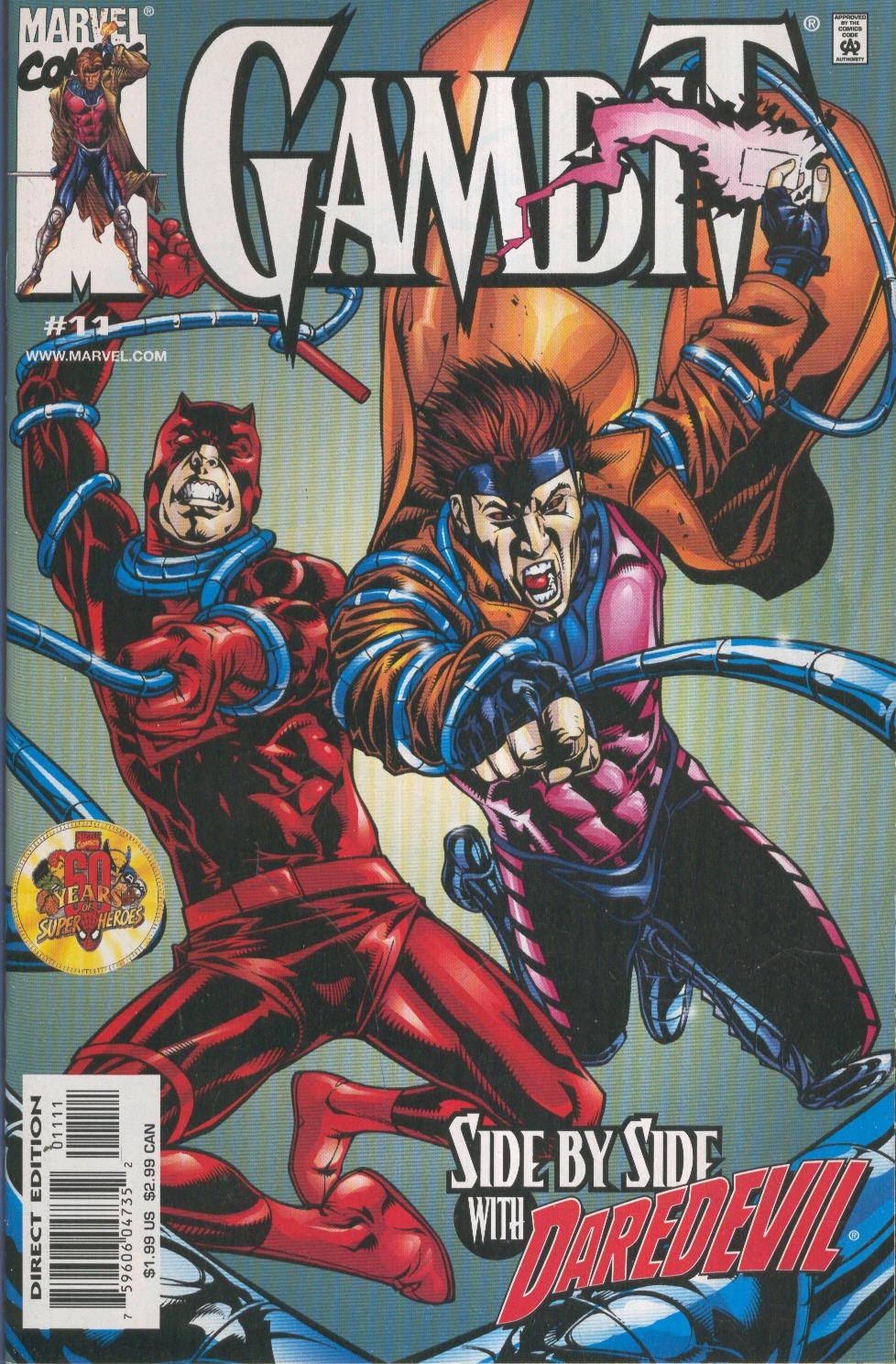 GAMBIT Vol.2 Numero 11: Side by side with Daredevil