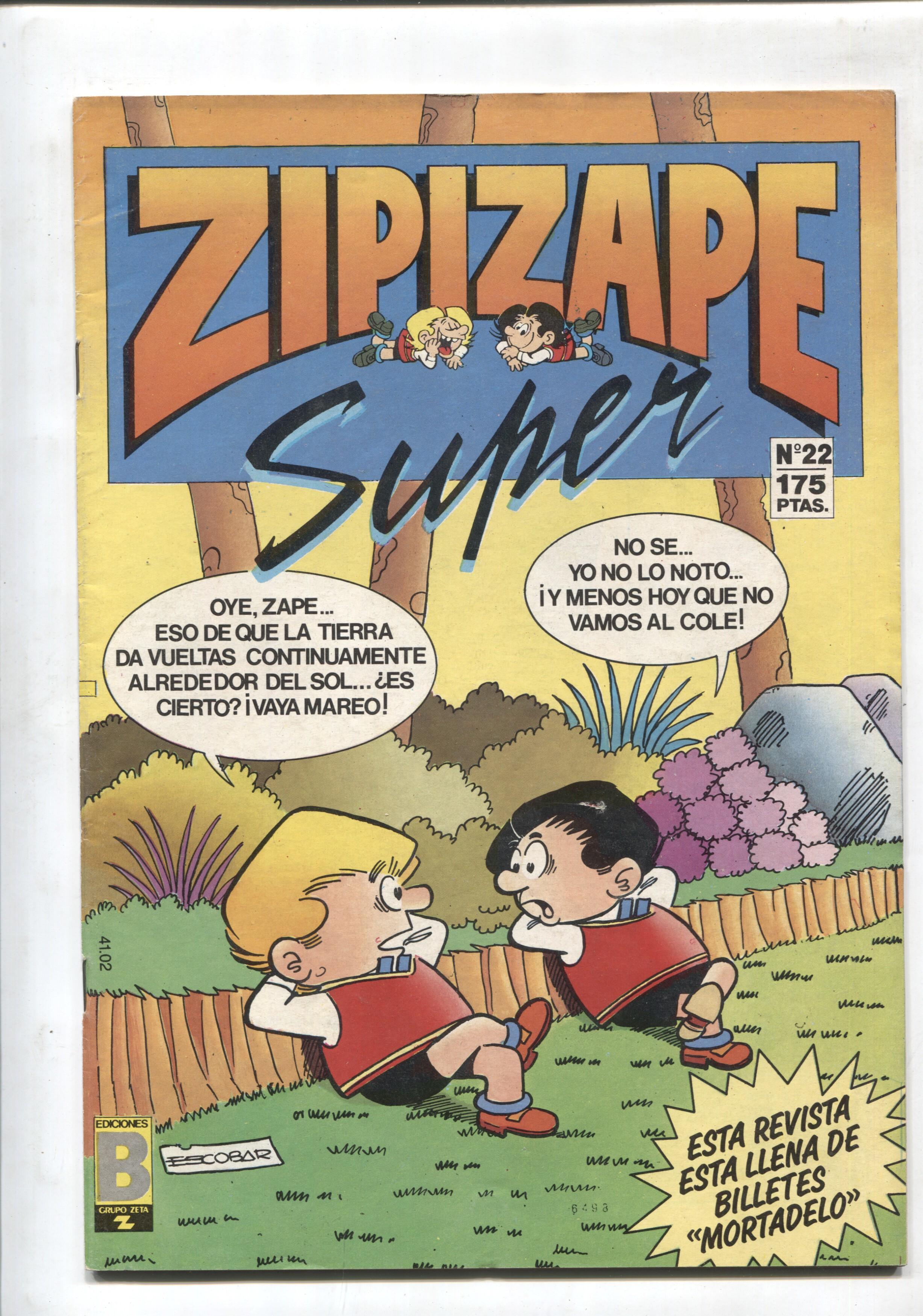 Super Zipi y Zape numero 022: las hermanas gilda, Montse, Oscar Bombilla, Tito Glub, Roquita