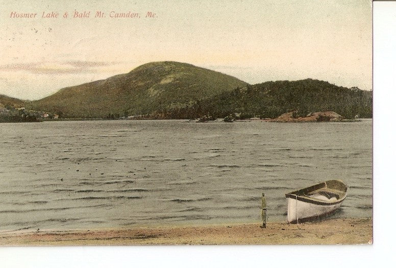 Postal 036658 : Hosmer Lake & Bald Mt. Camden Me