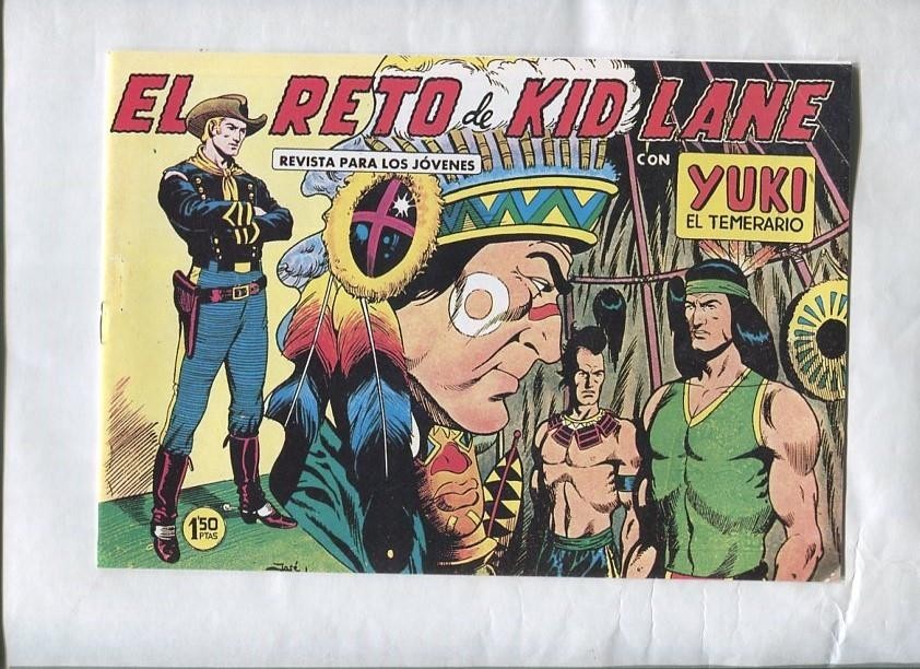 Yuki el temerario facsimil numero 014: El reto de Kid Lane