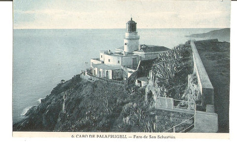 Postal 028023 : Cabo de Palafrugell - Faro de San Sebastian