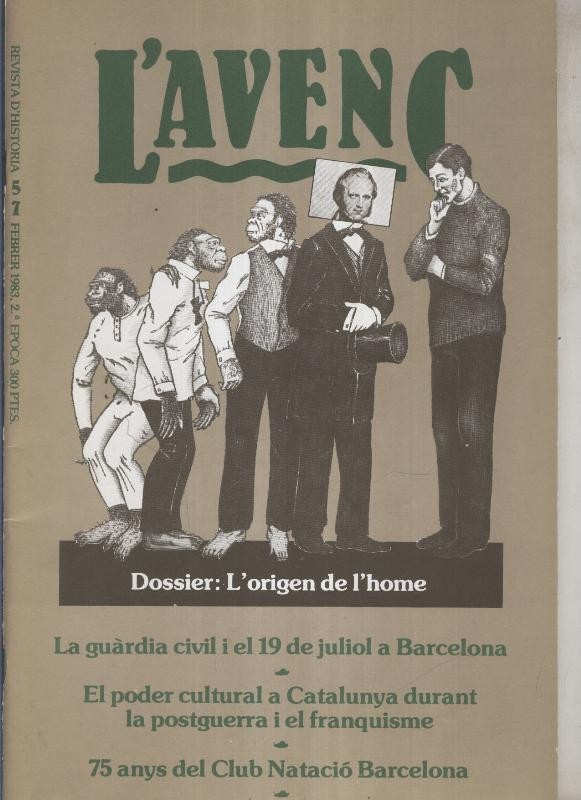 Revista L'avenç numero 057: Dossier: L'origen de l'home