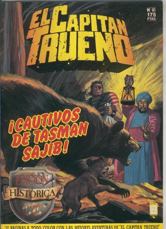 El Capitan Trueno edicion historica numero 081: Cutivos de Tasman Sajib