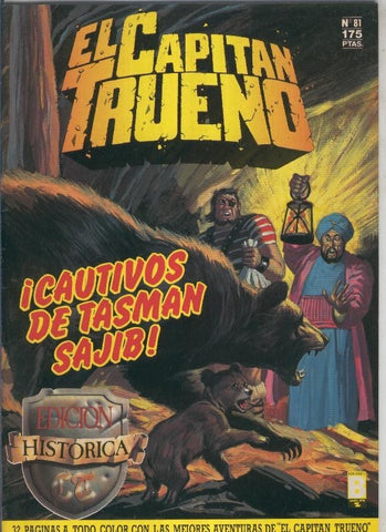 El Capitan Trueno edicion historica numero 081: Cutivos de Tasman Sajib