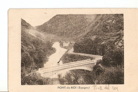 Postal 027051 : Pont du Roi (Espagne). Puente del Rey