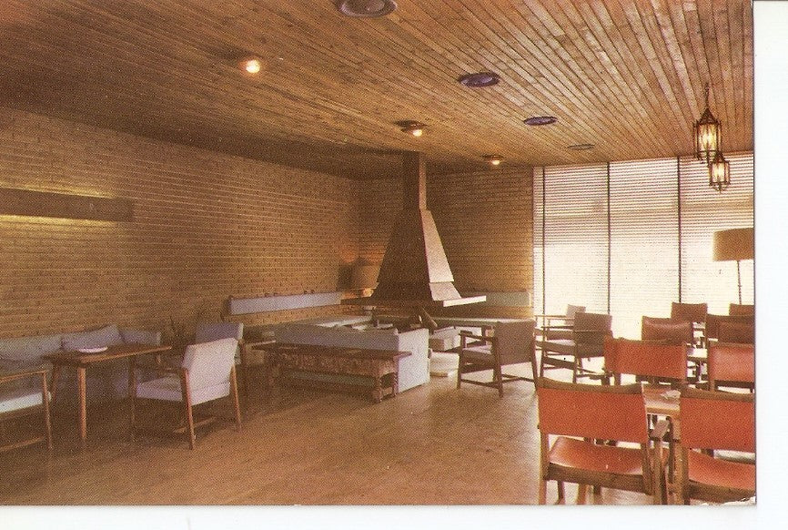 Postal 043674 : Motel El Hildalgo. Detalle del salon