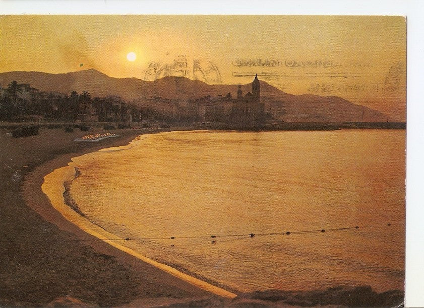 Postal 042832 : Costa Dorada Sitges. Amanecer