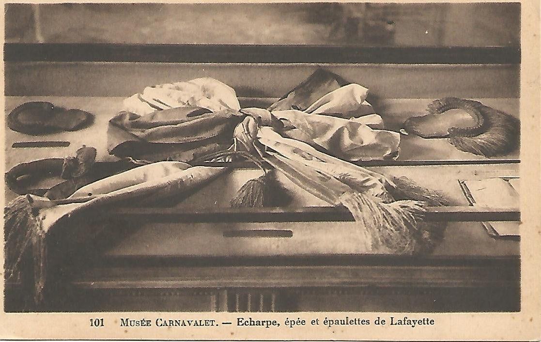 Postal 51690: MUSEO CARNAVALET - Aparejos de Lafayette