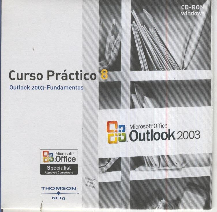 CD-ROM: Curso Practico Office 2003, No.08: OUTLOOK 2003-FUNDAMENTOS