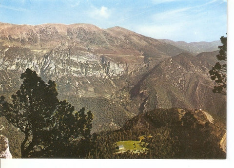 Postal 045429 : Saldes. Alt Bergueda. Jassa dels Prats al fons Gresolet