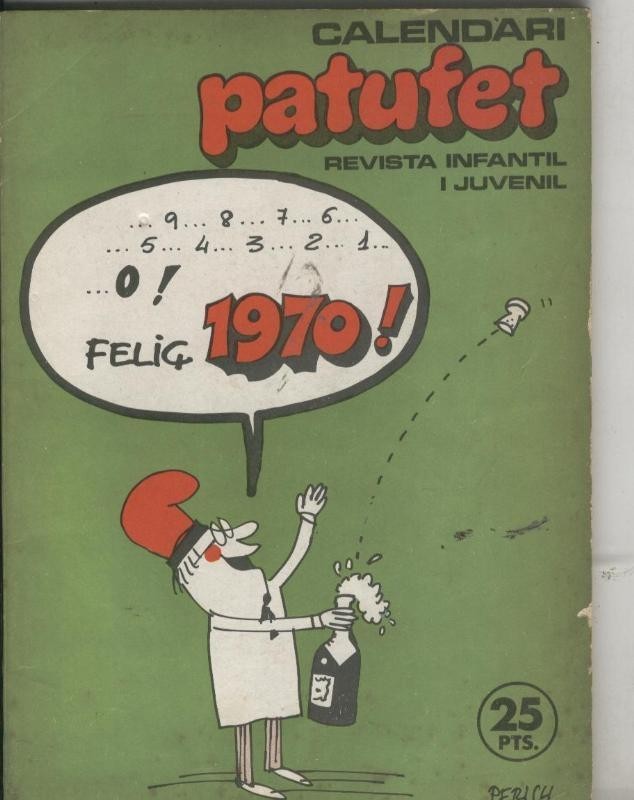 Patufet calendario 1970