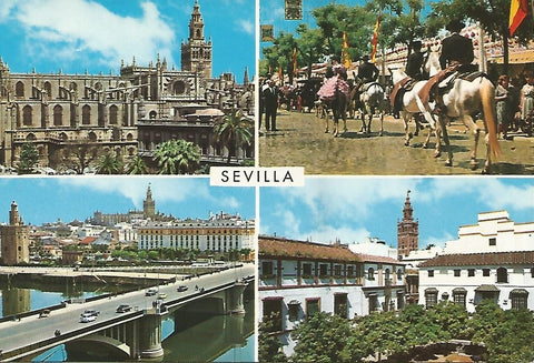 Postal 52242: SEVILLA - Bellezas de la ciudad