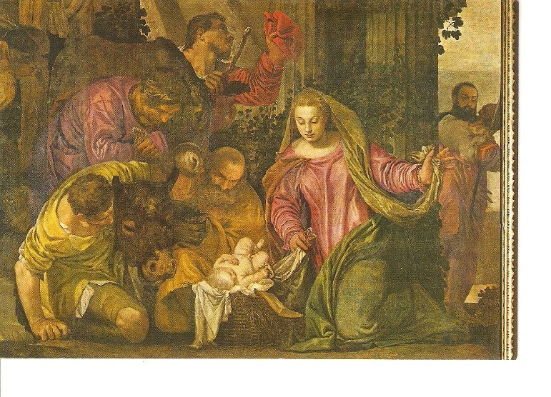 Postal 021337 : Adoration des pasteurs, Basilica dei SS. Giovanni e Paolo