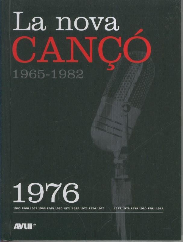 Libro con CD, LA NOVA CANCO 1965-1982: Ejemplar dedicado al 1976