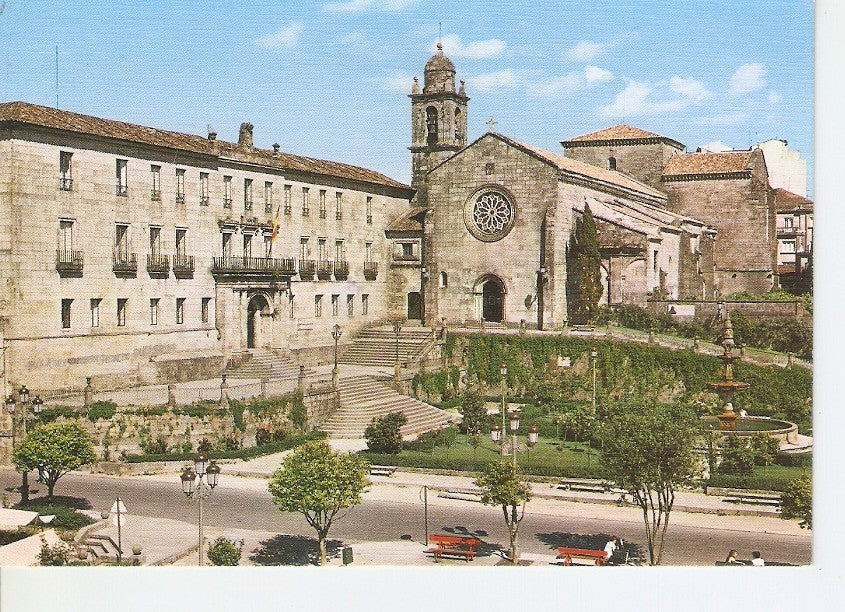 Postal 032275 : Pontevedra. Iglesia San Francisco