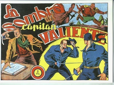 Facsimil: El Jinete Fantasma numero 061: la sombra del capitan valiente