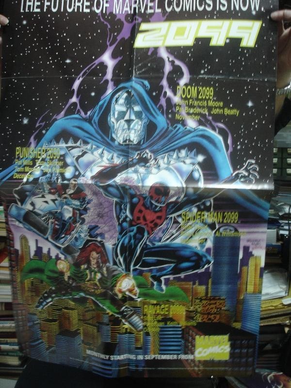 Poster: The Future of Marvel comics is now 2099