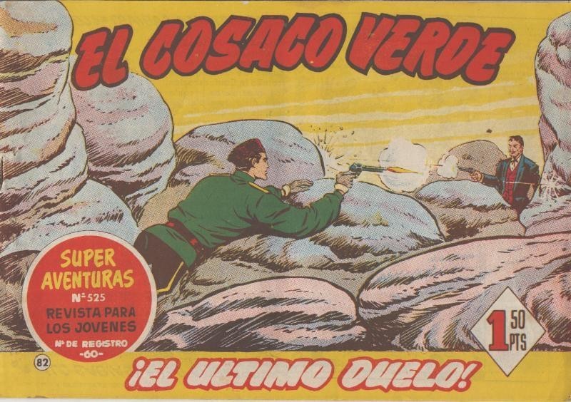 El Cosaco Verde original numero 082: El ultimo duelo