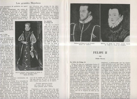 Felipe II por Pedro Voltes