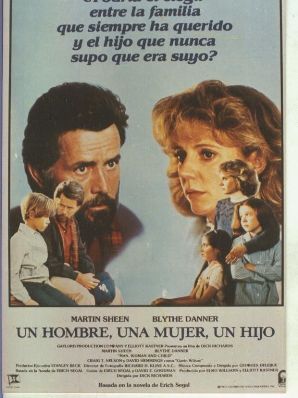 Foto cine 147: Un hombre, una mujer, un hijo (Martin Sheen-Blythe Danner)