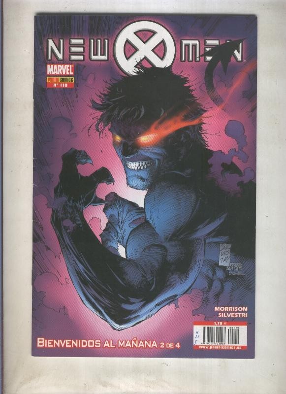 X Men publicacion mensual numero 110