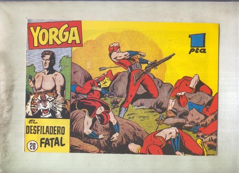 Yorga fakir indio, facsimil numero 28: El desfiladero fatal