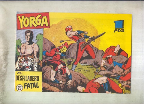 Yorga fakir indio, facsimil numero 28: El desfiladero fatal