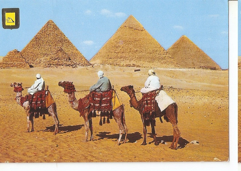 Postal 045943 : Giza - Kheops Khephren and Mycerinos Pyramids