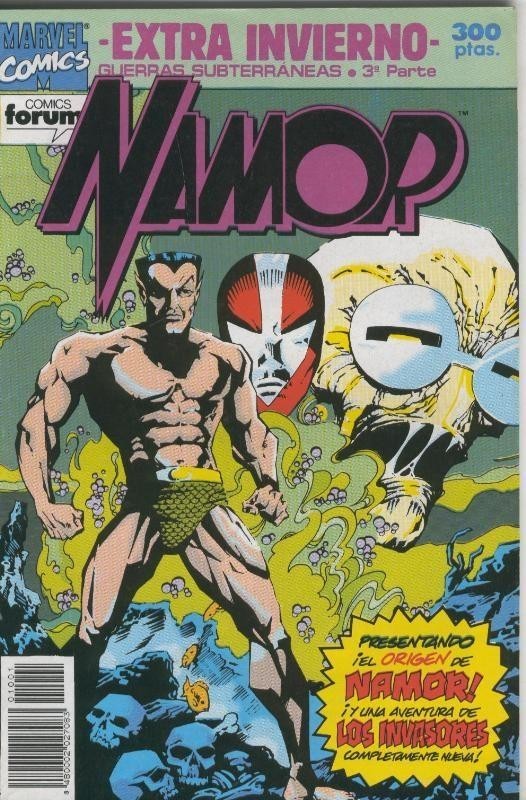 Namor especial invierno 1992: Guerras Subterraneas, tercera parte