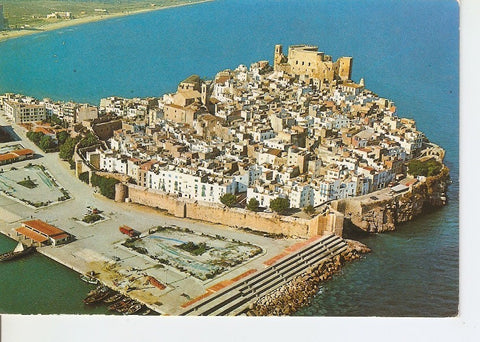 Postal 035420 : Peñiscola (Castellon). Vista aerea