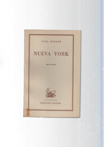 Coleccion Austral: Nueva York