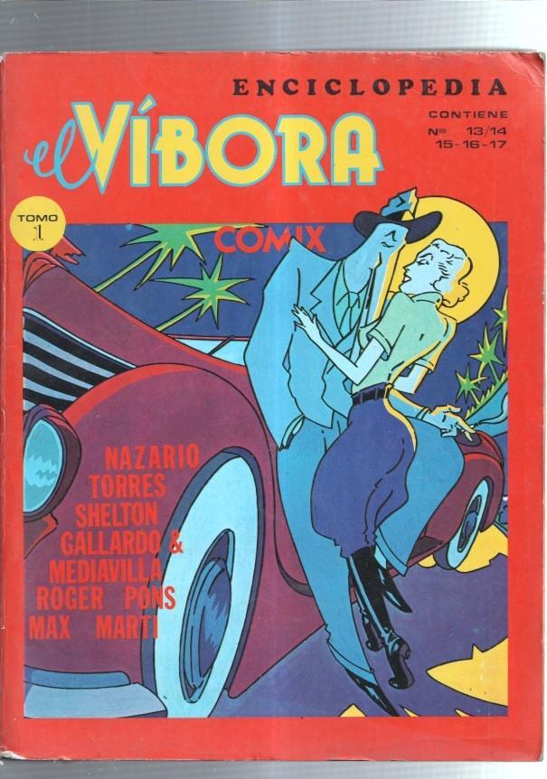 El Vibora revista tomo numero 1 con los numeros 13 al 17