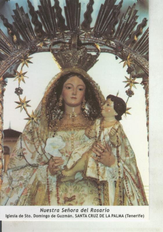 Postal 011663: Virgen Ntra Sra del Rosario, Santa Cruz de la Palma, Tenerife