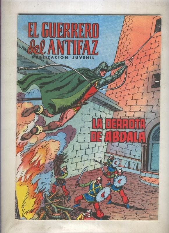 El Guerrero del Antifaz color numero 098: La derrota de Abdala (numerado 2 en trasera)