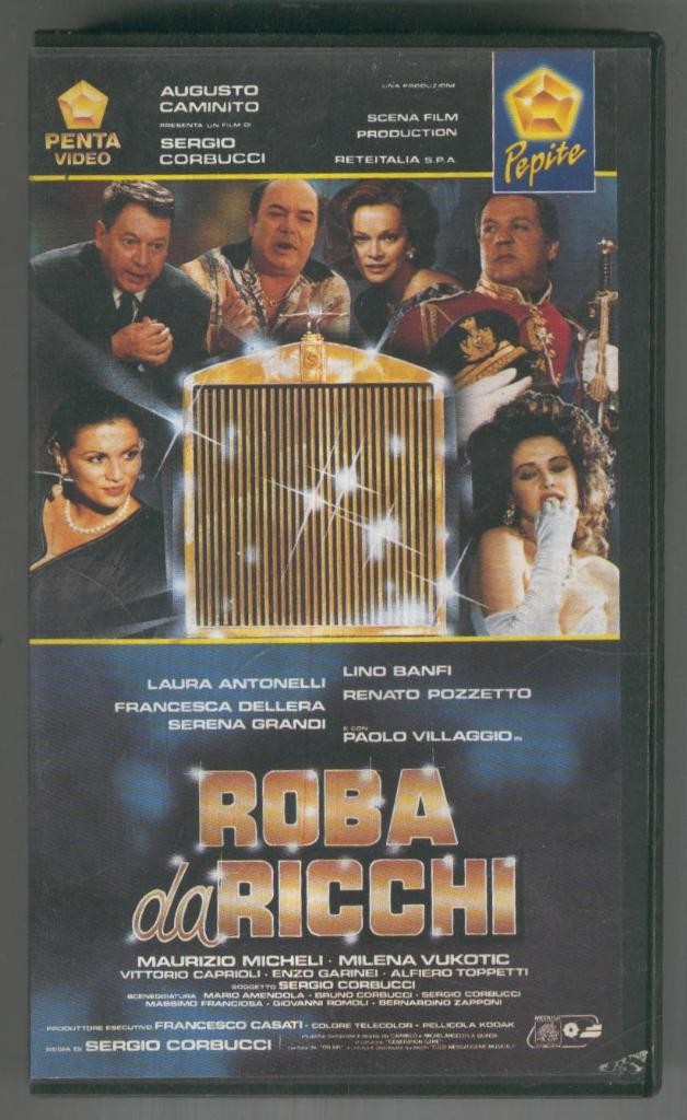 VHS Cine: ROBA DA RICCHI - Sergio Corbucci