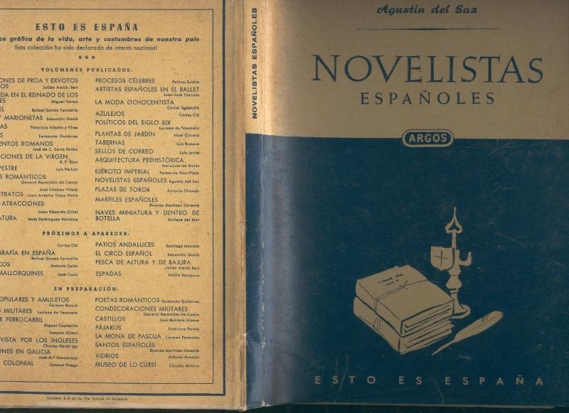 Novelistas españoles