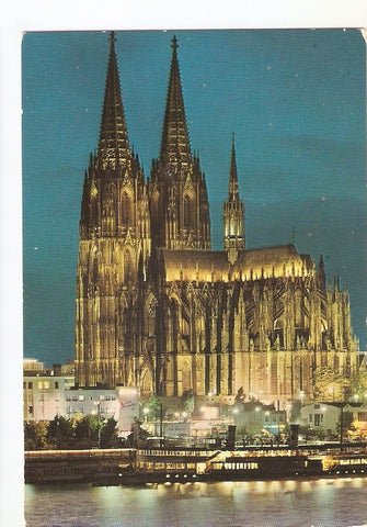 Postal 035733 : Koln am Rhein. Dom in Festbeleuchtung
