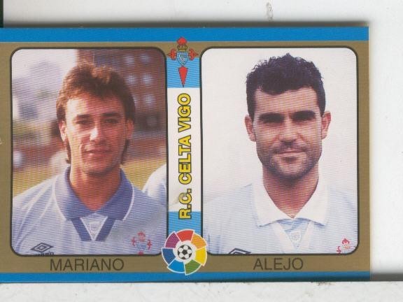 Cromos: Futbol Total Liga 95: Celta Vigo: Mariano y Alejo