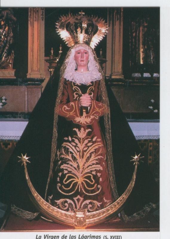 Postal 015561: Virgen de las Lagrimas