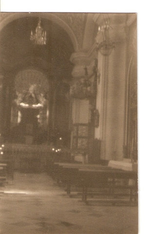 Postal 028969 : Interior de una iglesia