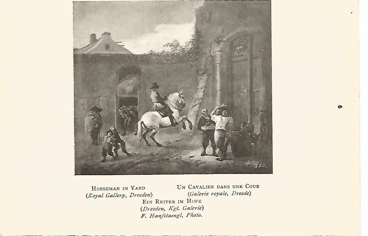 Lamina 407: WOUWERMAN. Jinete en el campo