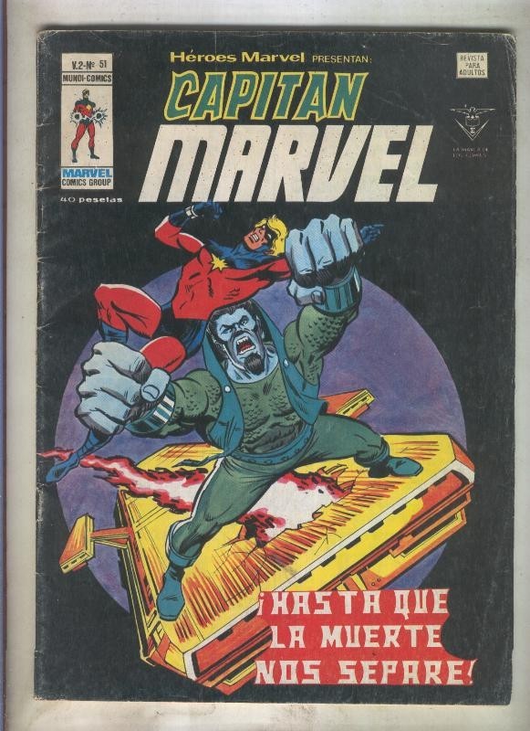 Heroes Marvel volumen 2 numero 51: Capitan Marvel