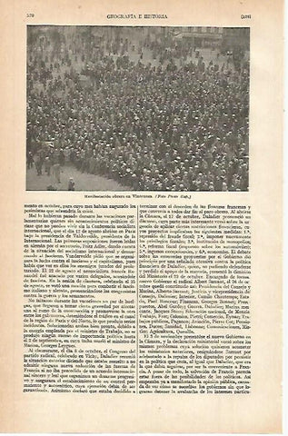 LAMINA ESPASA 797: Manifestacion obrera en Vincennes