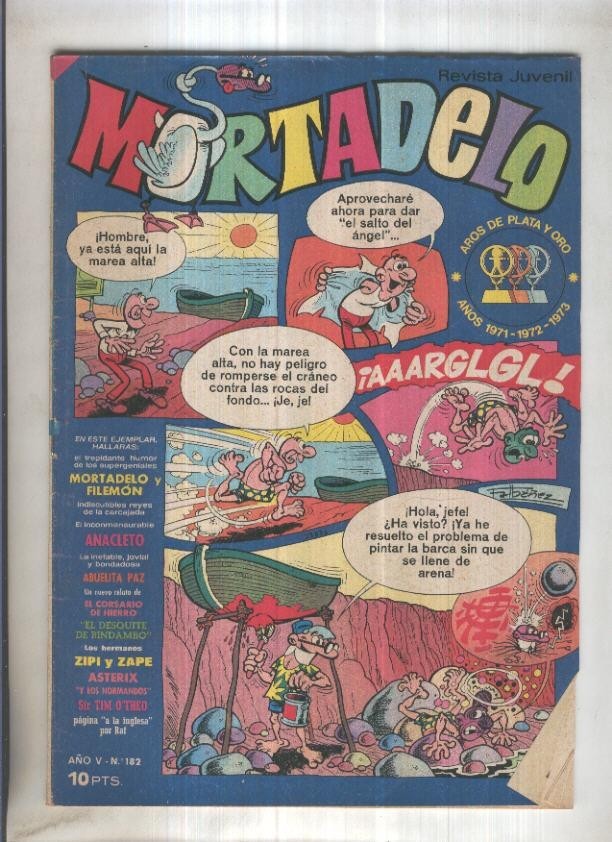 Revista Mortadelo numero 182