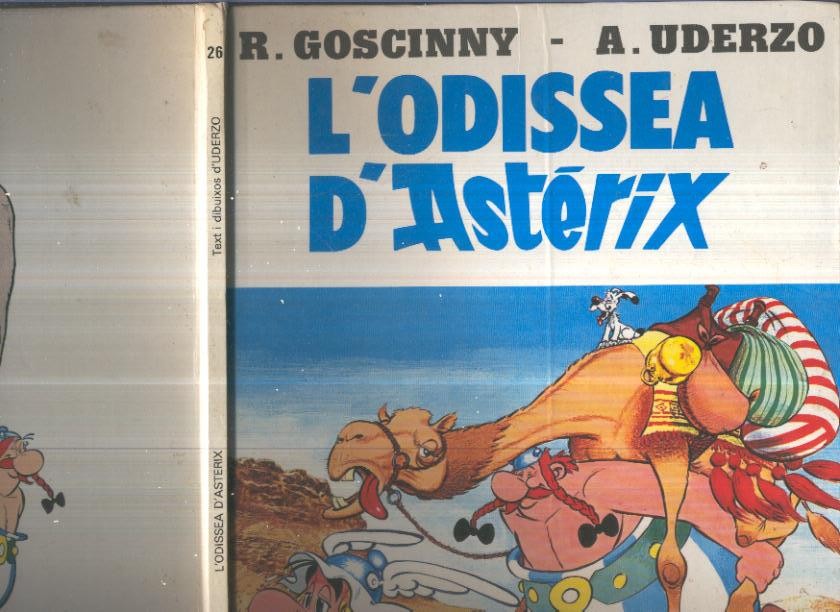 Album Asterix: L,Odissea d,Asterix (numerado 26 en lomo)