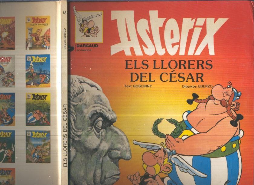 Album Asterix: Els llorers del Cesar (numerado 18 en lomo)