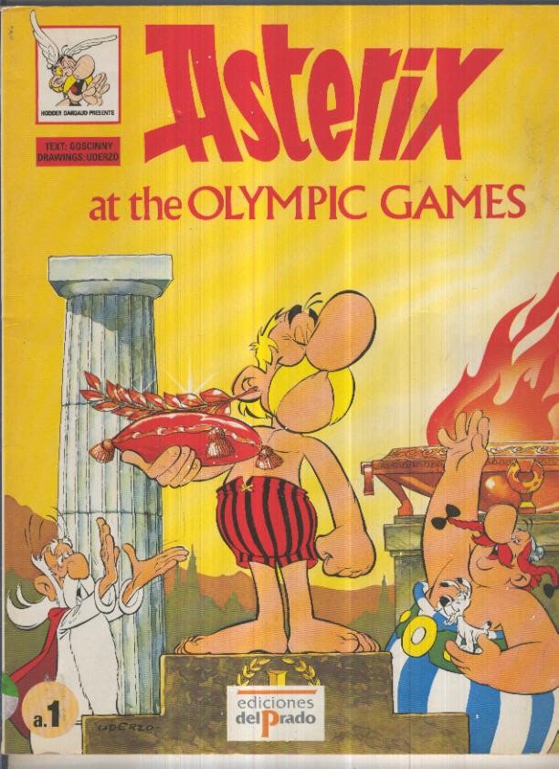 Album Asterix: at the Olympic Games (edicion en ingles)