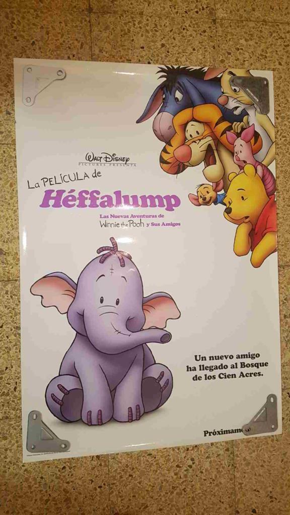 Poster cine: La Pelicula de Heffalump. Las nuevas aventuras de Winnie the Pooh y sus amigos (2005)